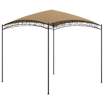 vidaXL Pavilion, gri taupe, 3x3x2,65 m, 180 g/m&amp;sup2; foto