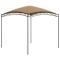 Gossi pavilion, gri taupe, 3x3x2,65 m, 180 g/m2