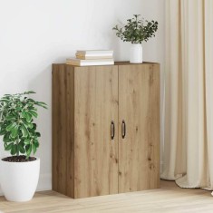 vidaXL Dulap suspendat Pe perete stejar artizanal 69.5 x 34 x 90 cm 879463