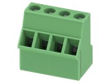 Regletă de conexiuni pentru PCB, 4 pini, 5,08 mm, 20A, 400V