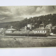 Carte postala foto circulata 1932:Predeal/Gara