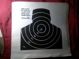 Bd. Tinta Piept nr 4 cu cercuri pt arma calibru redus -distanta 50m ,dim.=35x33,5cm