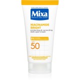 Mixa Niacinamide Bright crema corectoare impotriva petelor intunecate SPF 50 50 ml