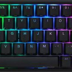 Tastatura Gaming DUCKY One 2 SF RGB, Cherry Silent Red, iluminare RGB (Negru)