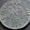 Moneda istorica 1 REICHSPFENNIG - GERMANIA NAZISTA, anul 1943 F * cod 1493