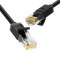 Ugreen Cablu patchcord Ethernet RJ45 Cat 6 UTP cablu LAN 1000 Mbps 15m - negru (20165)