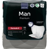 Absorbante masculine Premium Man Formula 0 cu absorbtie 300ml, 14 bucati, Abena