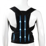 Corector de postura premium NeoHGS, corset medical pentru indreptare spate, coloana, umeri si clavicula, suport ortopedic, marime reglabila, bretele a