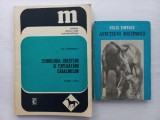 TEHNOLOGIA CRESTERII SI EXPLOATARII CABALINELOR - GH. GEORGESCU [ Tiraj foarte mic] + AFECTIUNI RECIPROCE - FELIX TOPESCU