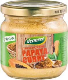 Pate Bio Vegetal cu Papaya si Curry Dennree 180gr foto