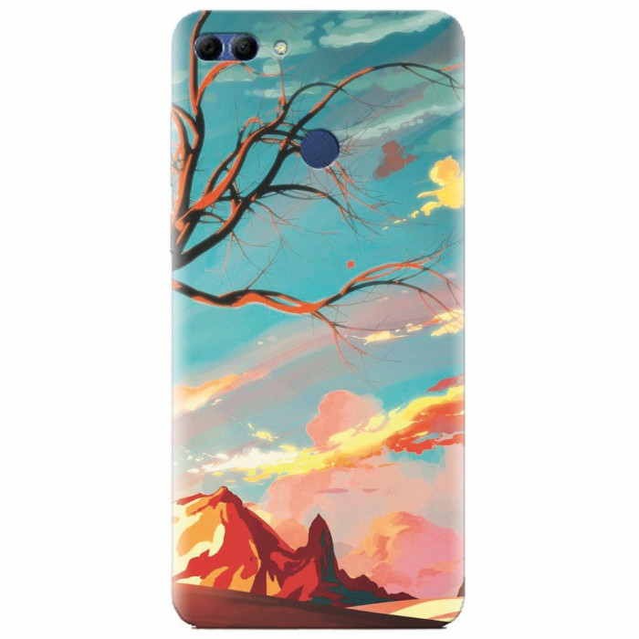 Husa silicon pentru Huawei Y9 2018, Artistic Landscape