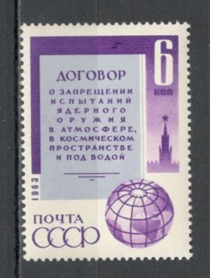 U.R.S.S.1963 Apelul ptr. folosirea atomului MU.221 foto