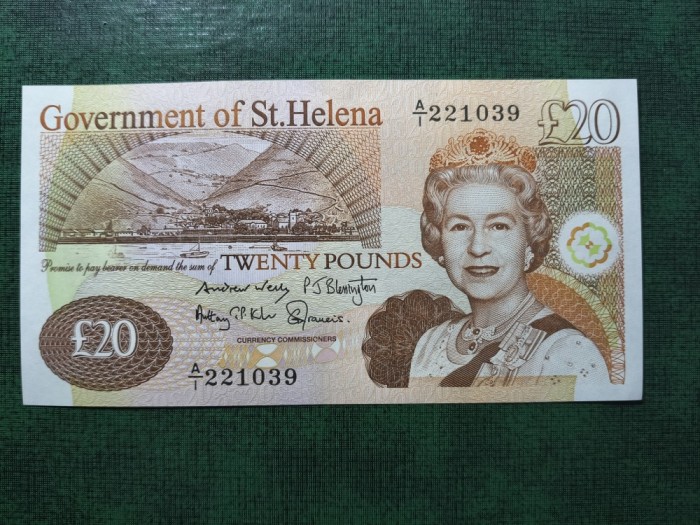 ST. HELENA 20 POUNDS 2012 UNC