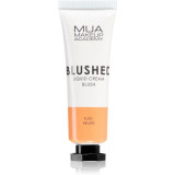 MUA Makeup Academy Blushed Liquid Blusher fard de obraz lichid culoare Tutti Frutti 10 ml