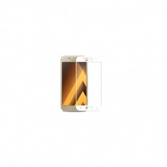 Folie Sticla Temperata APC GSM 3D Full Cover Pentru Samsung Galaxy A3 (2017) Alba foto