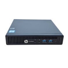 Unitate PC Second Hand, HP PRODESK 400 G2 USFF, Procesor I5 6500T, Memorie RAM 16 GB, SSD 128 GB, Windows 10 Pro