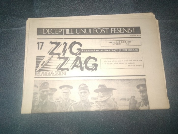 REVISTA ZIG ZAG 3 9 IULIE 1990