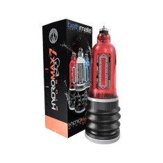 Pompă pe bază de apă BATHMATE HYDROMAX5 - Red, pentru mărirea penisului și &icirc;mbunătățirea performanțelor sexuale, roșu