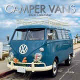 Camper Vans - 2024 Square Wall Calendar