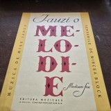 I-auzi o melodie - muzica Misu Iancu, versuri Mircea Block, partitura
