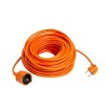 Cablu prelungitor de retea tip oscilant , 20 m, 3 x 1,5 mm &sup2;, portocaliu, Globiz