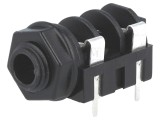 Soclu Jack 6,3mm Mono 90&deg; THT