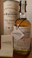 Whisky Balvenie 1993 - 2009 imbuteliat 15y Single Barrel 47,8% 70c foto