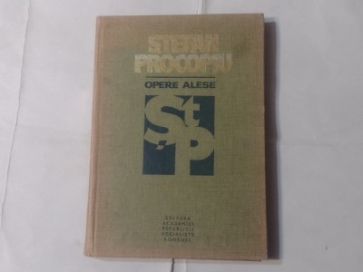 STEFAN PROCOPIU - OPERE ALESE foto