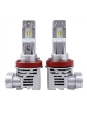 Set 2 leduri H11 M3 Canbus, 55W, luminozitate 10.000 Lm, 12V-24V 6500K