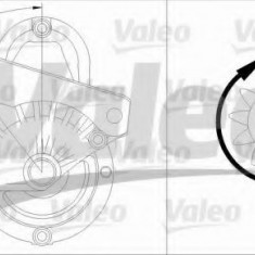 Starter PEUGEOT EXPERT caroserie (VF3A, VF3U, VF3X) (2007 - 2016) VALEO 455982