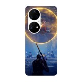 Husa compatibila cu Huawei P50 Pro model Rennala Queen Of The Full Moon Elden Ring, Silicon, TPU, Viceversa, Transparent, Carcasa