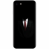 Husa silicon pentru Apple Iphone 5c, Mystery Man In Suit