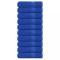 Prosoape de dus 10 buc Albastru 70x140 cm 360 g/m&sup2; 100% bumbac