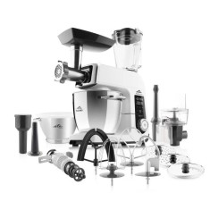 Robot de bucatarie ETA Gratus Kuliner II Origin 2038 90000, 1700 W, bol 6.7 litri + bol 3.5 litri, design integral din metal, LED, control tactil foto
