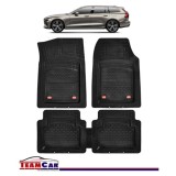 Covorașe Auto TeamCar&reg; Tip Tăviță Compatibile Volvo V60 Mk2 (2018+) - Combi, Cauciuc