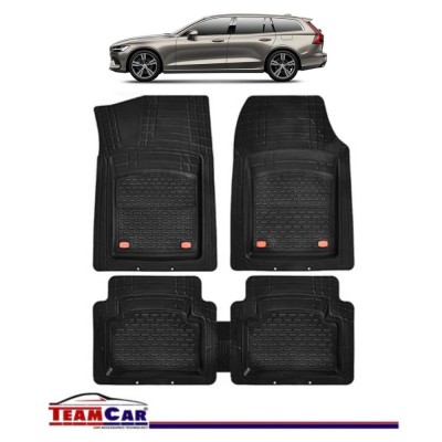 Covorașe Auto TeamCar&amp;reg; Tip Tăviță Compatibile Volvo V60 Mk2 (2018+) - Combi foto