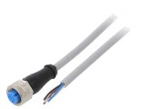 Cablu de conectare M12 5m 250VAC 4A IP67