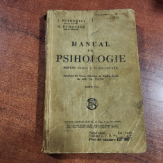 Manual de psihologie de I.Petrovici,N.Bagdasar