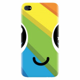 Husa silicon pentru Apple Iphone 4 / 4S, Happy Face