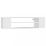 Cumpara ieftin Dulap TV suspendat, alb, 100x30x26,5 cm, lemn prelucrat
