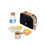 Toaster din lemn cu accesorii Electrolux - Joc de rol, Klein