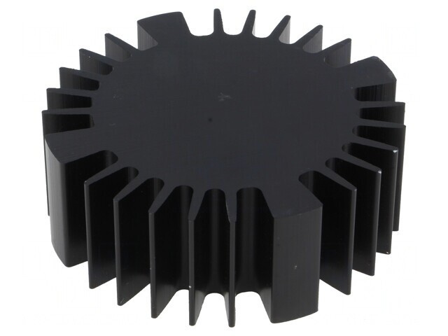 Radiator LED Negru 70mm x 25mm
