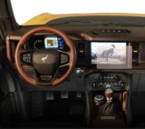 Folie Protectie Navigatie Ford Bronco 2-door 2020+, Duragon, protectie Display Navigatie, silicon Transparent, Anti-zgarieturi, kit instalare