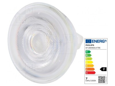 Lampă LED GU5.3 7W 4000K 660lm Alb Neutru foto