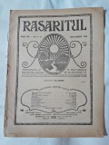 Revista Rasaritul, anul VII, nr.5-8/1924 (in cuprins, poezie de V.Militaru)