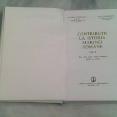 Contributii la istoria marinei romane-I-Prof.Dr.Nicolae Bardeanu,Dan Nicolescu