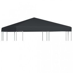 vidaXL Acoperi? pentru pavilion, 310 g m? 3x3 m, gri foto