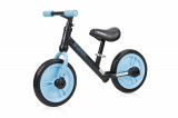 Bicicleta de tranzitie 2 in 1 Energy cu pedale si roti auxiliare Black Blue, Lorelli