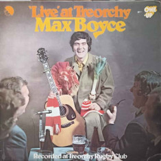 Disc vinil, LP. 'Live' At Treorchy-MAX BOYCE