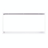 Rama Aluminiu Alb Panou LED Slim 295x595x43mm - NOVELITE